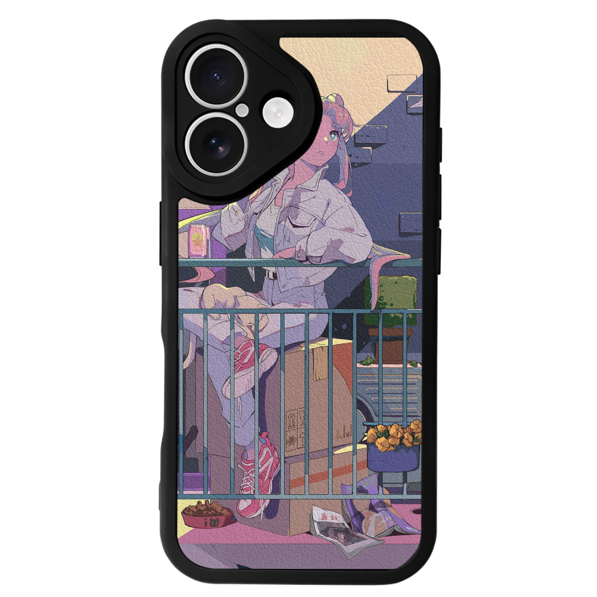 （画像用） 美少女戦士セーラームーン Sailor Moon 【iPhone 16シリーズ対応】シリコンスマホケース（レザー調） 材質：シリコン